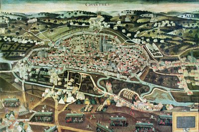 The Siege of Chartres in 1568 by French School
